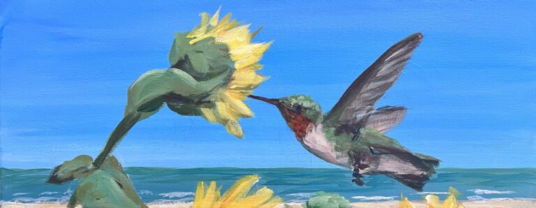Acrylic Paint Class with Greta Watkins | Monday August 10, 2026