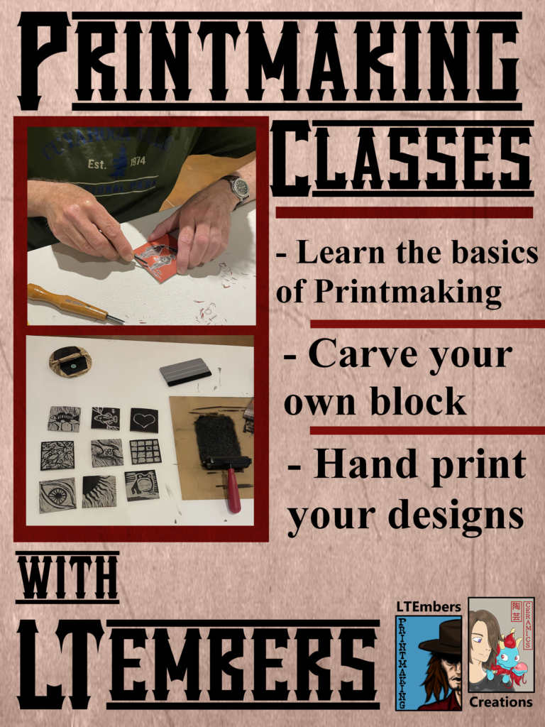 Basics of Printmaking with Llewyn Embers | Friday 13th, 12PM-3PM